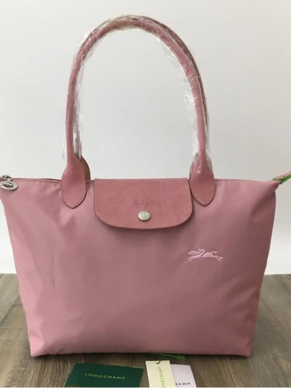 New Longchamp Le Pliage Club Shoulder Bag M Pink